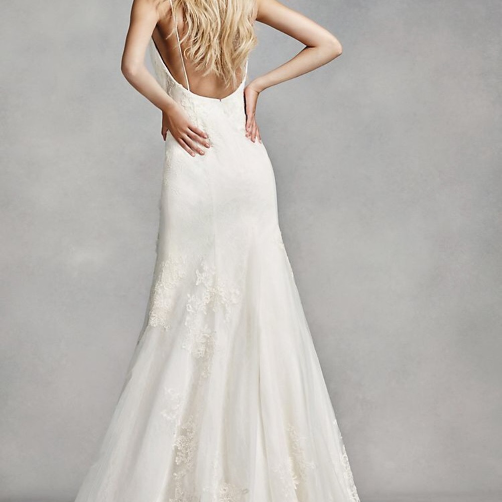 White by Vera Wang wedding dress